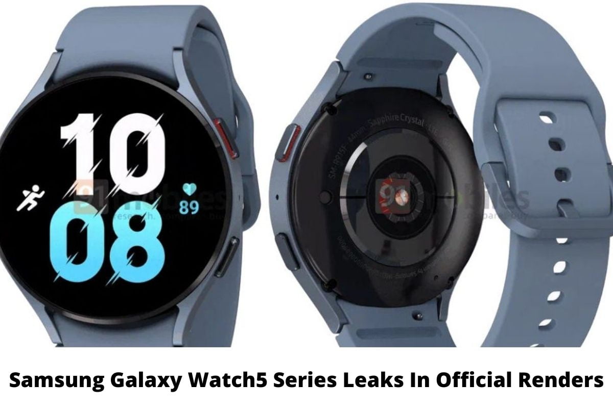 Samsung Galaxy Watch5 series leaks in official renders