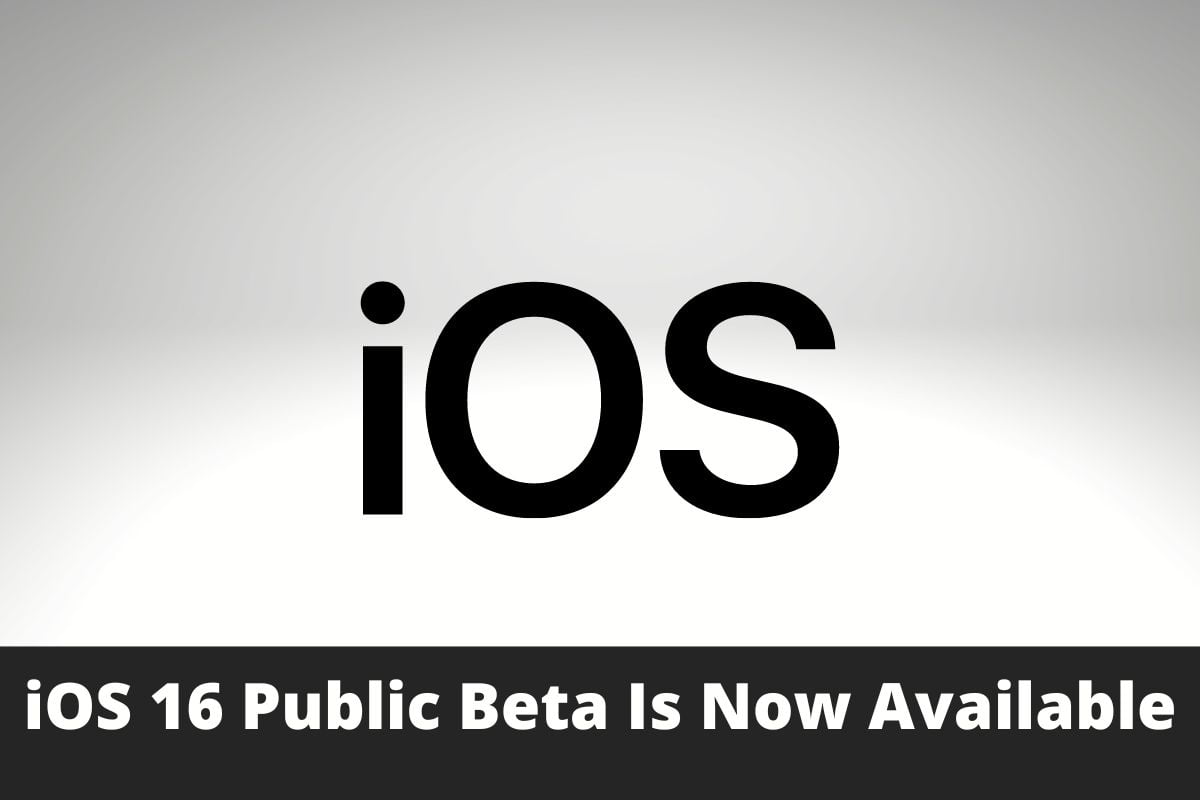 iOS 16 public beta is now available