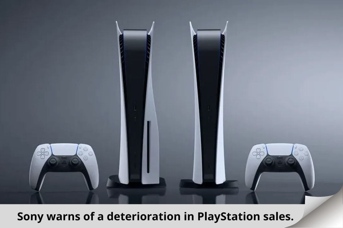 Sony warns of a deterioration in PlayStation sales.
