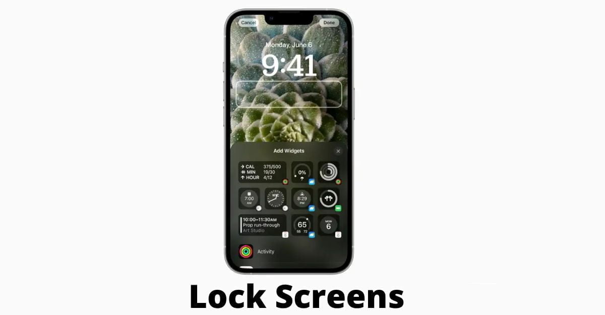 Lock Screens