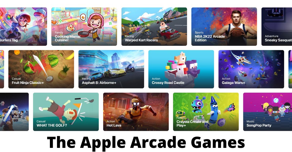 The Apple Arcade Games
