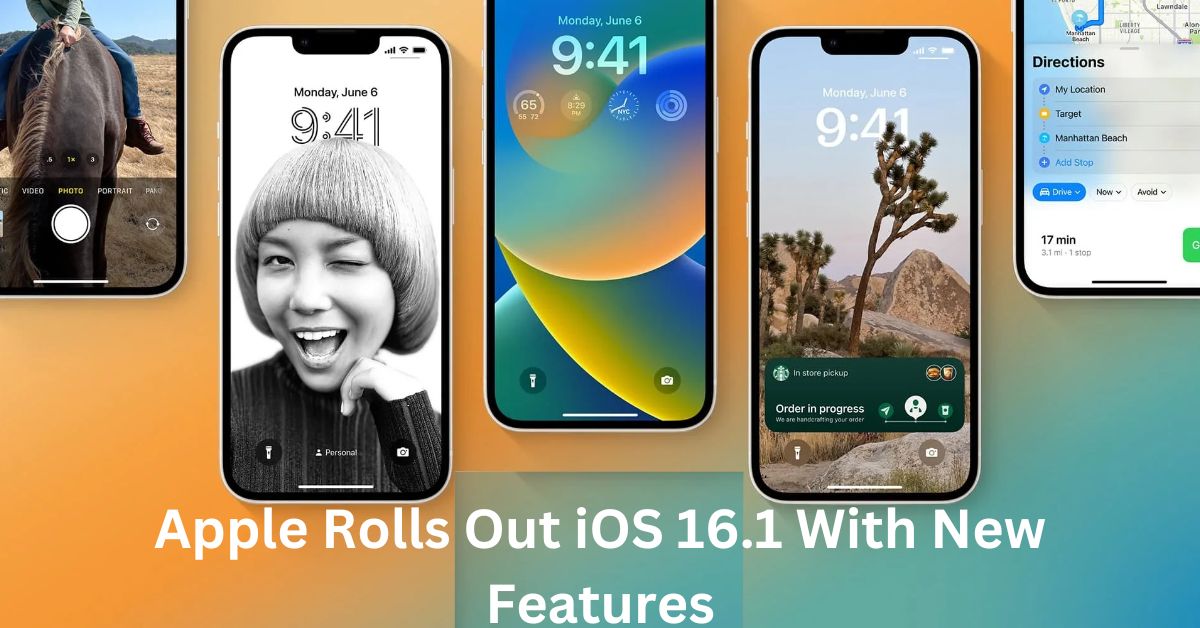 Apple Rolls Out iOS 16.1 With New Features