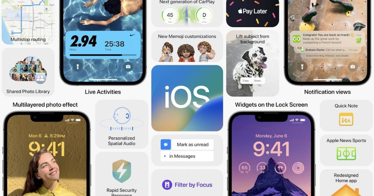 Apple Feature iOS 16