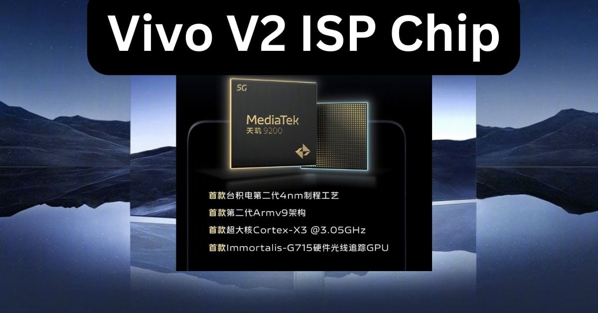 Vivo V2 ISP Chip