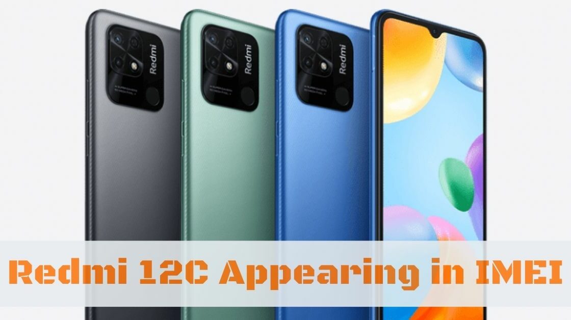 Redmi 12C Appearing in IMEI