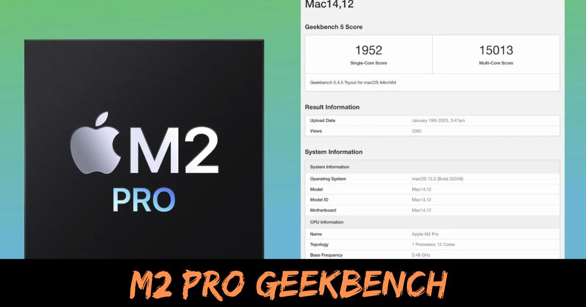 M2 Pro Geekbench