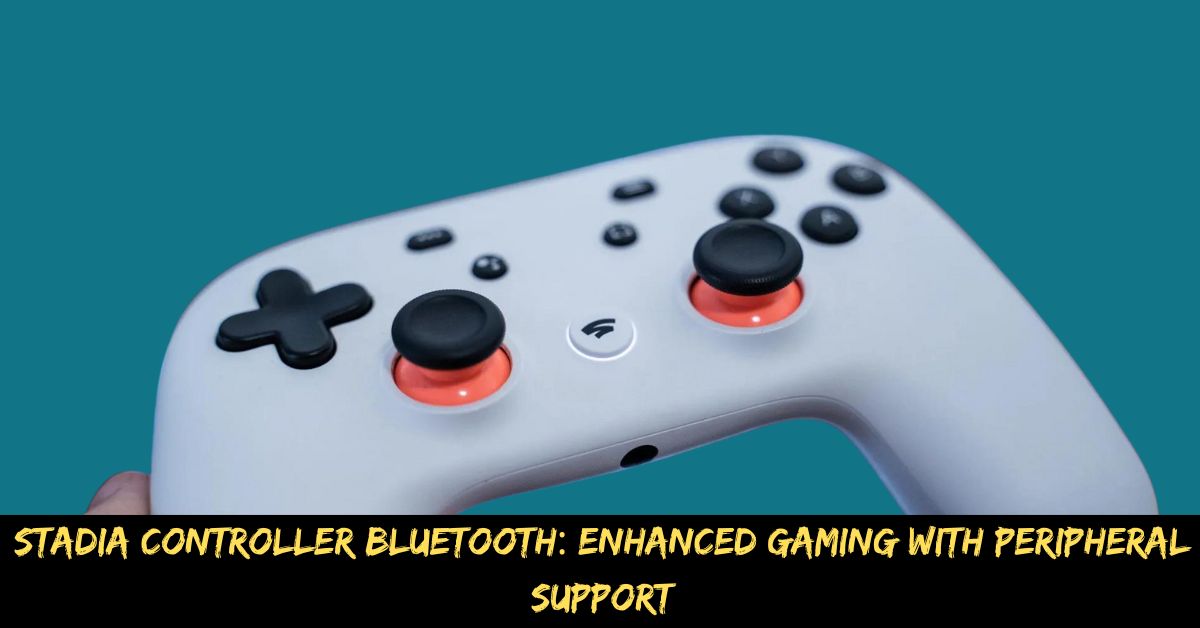 Stadia Controller Bluetooth Enhanced Gaming with Peripheral Support