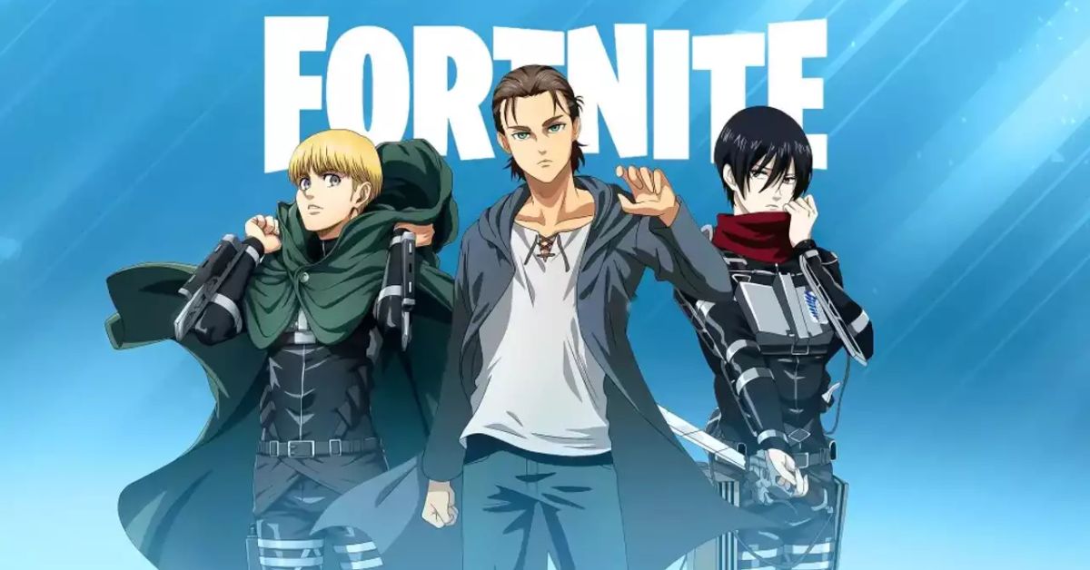 Attack On Titan Set to Arrive in Fortnite
