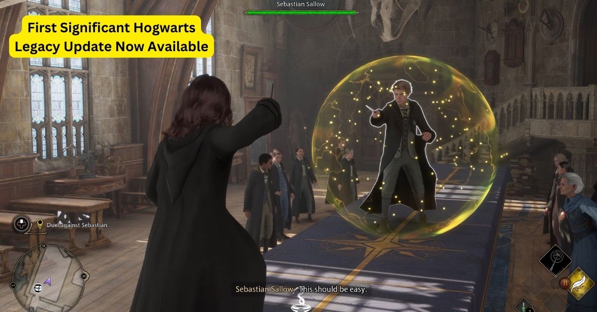 hogwarts legacy update size
