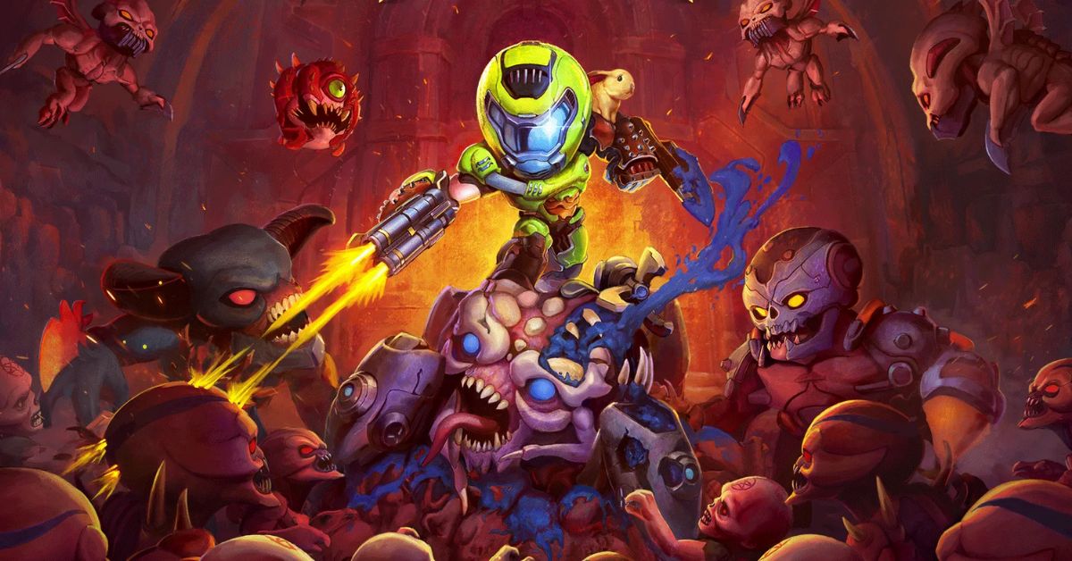 Mobile Action Shooter Mighty Doom