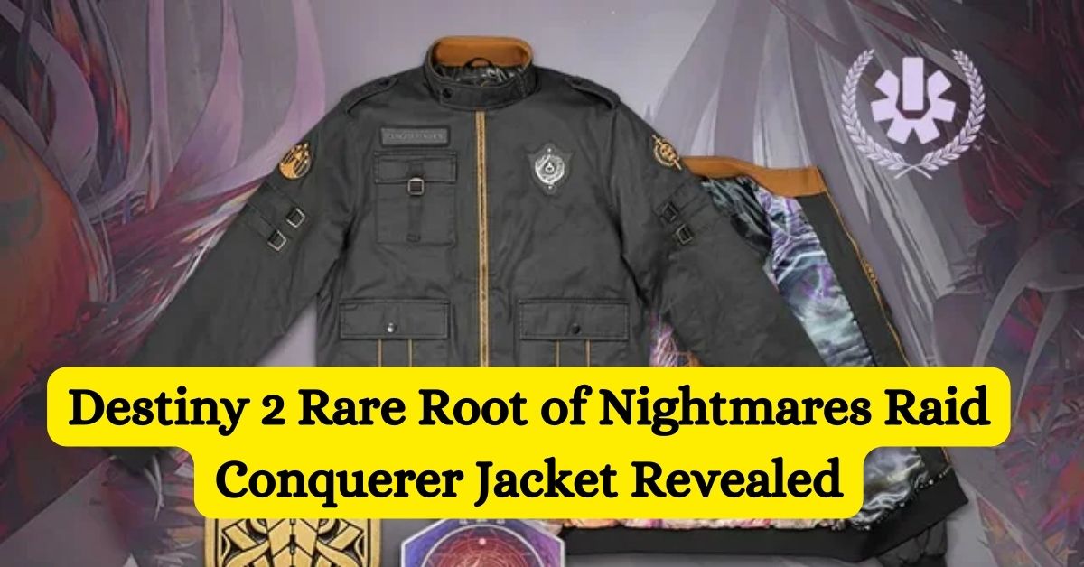 Destiny 2 Rare Root of Nightmares Raid Conquerer Jacket Revealed