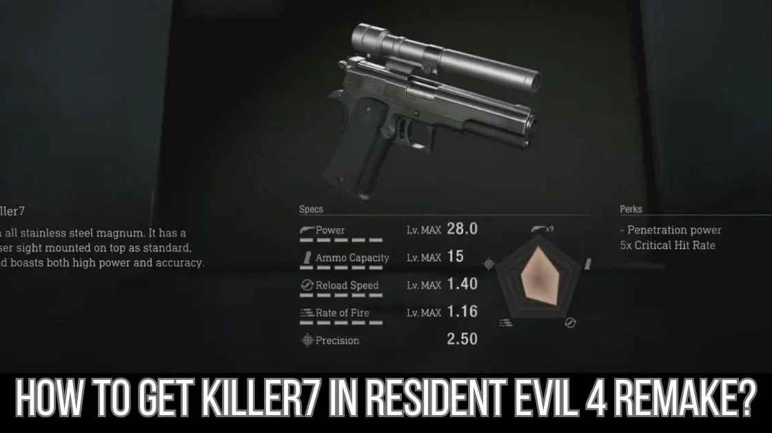 How To Get Killer7 in Resident Evil 4 Remake