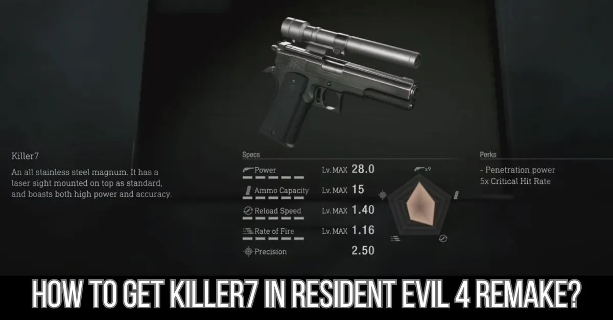 How To Get Killer7 in Resident Evil 4 Remake